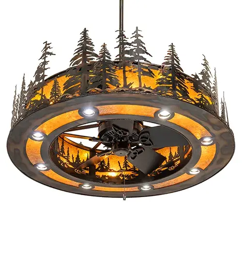 The Meyda Tiffany - Tall Pines by Meyda Lighting - Image 6