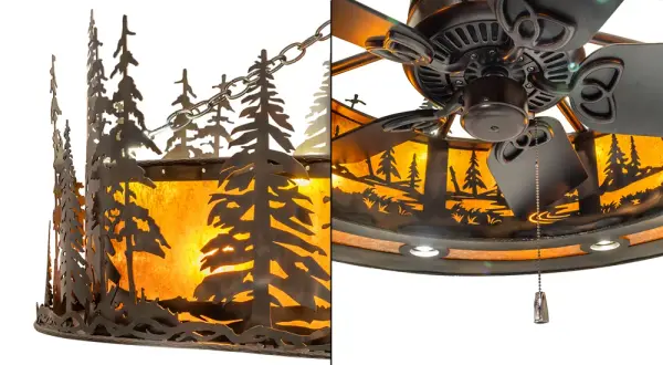 The Meyda Tiffany - Tall Pines by Meyda Lighting - Image 8