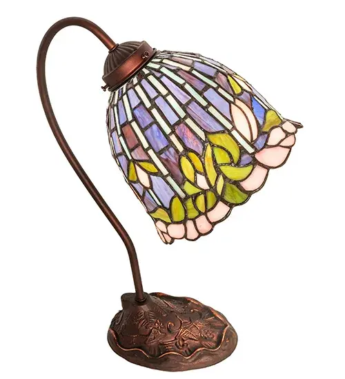 The Tiffany Flowering Lotus by Meyda Lighting - Image 4