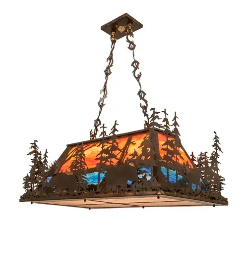 The Moose Through the Trees by Meyda Lighting - Image 2