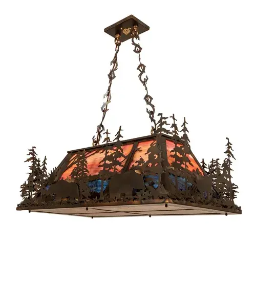 The Moose Through the Trees by Meyda Lighting - Image 3