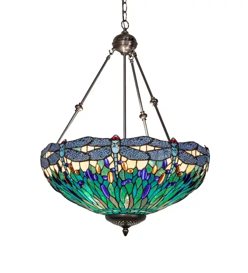 The Tiffany Hanginghead Dragonfly by Meyda Lighting - Image 2