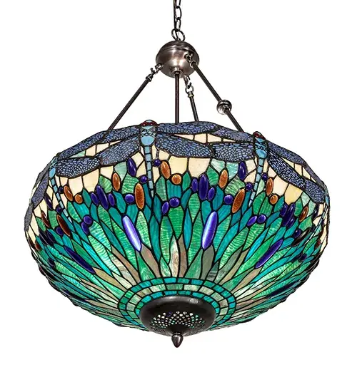 The Tiffany Hanginghead Dragonfly by Meyda Lighting - Image 6