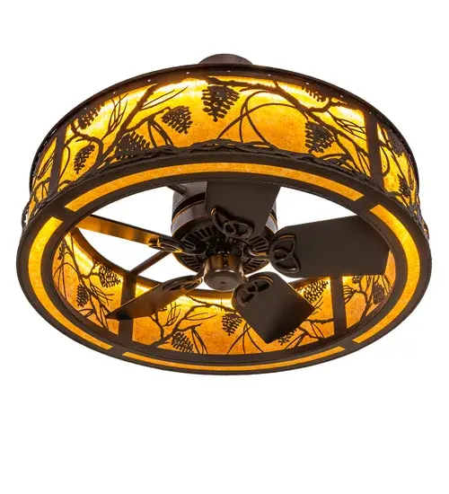 The Meyda Tiffany - Whispering Pines by Meyda Lighting - Image 6