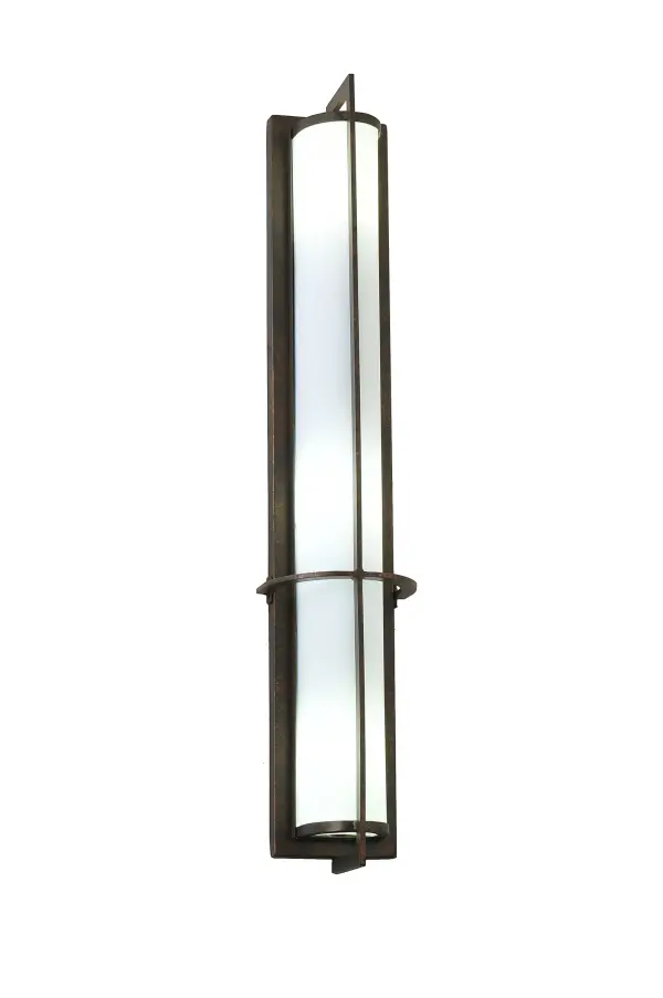 Designed with a sleek; curved profile and a clean architectural look; this appealing and versatile wall fixture defines a sophisticated aesthetic. This sconce will add character to any room with distinctive Statuario Idalight diffuser which is complemented with hardware featured in a Gilded Tobacco finish. Handcrafted by highly skilled artisans in our manufacturing facility in Upstate New York; this transitional styled fixture is available in a wide range of custom choices including various designs; colors; sizes and dimmable energy efficient lamping options such as LED. This wall fixture is UL and cUL listed for damp and dry locations.