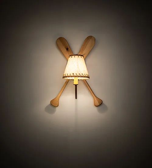 16" Wide Paddle Wall Sconce