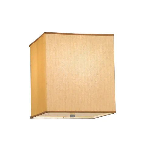 18" Square Quadrato Honey Bombay Flushmount