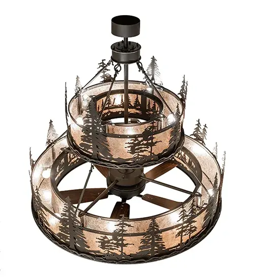 The Meyda Tiffany - Tall Pines by Meyda Lighting - Image 4