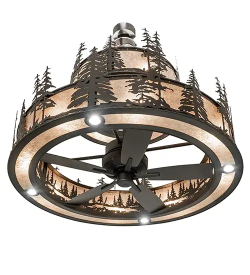 The Meyda Tiffany - Tall Pines by Meyda Lighting - Image 6