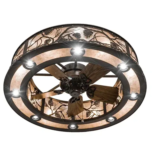 The Meyda Tiffany - Whispering Pines by Meyda Lighting - Image 6