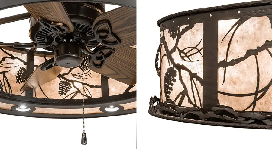 The Meyda Tiffany - Whispering Pines by Meyda Lighting - Image 8