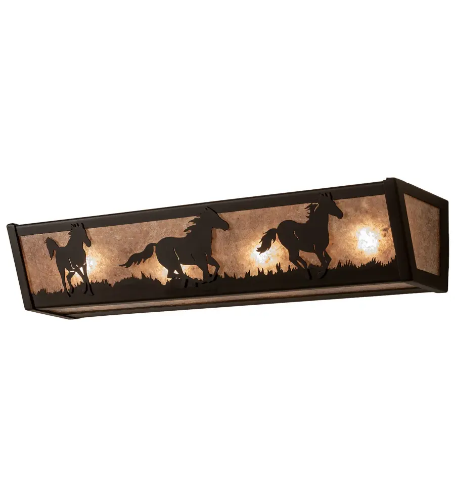 The Meyda Tiffany - Running Horses by Meyda Lighting