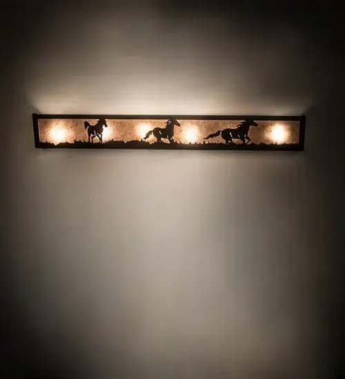 The Running Horses by Meyda Lighting - Image 1