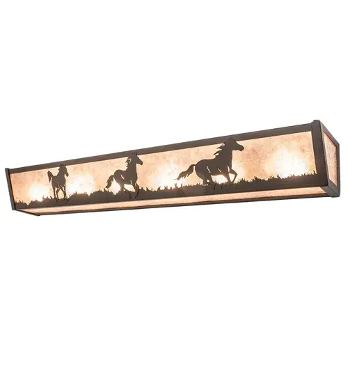 The Running Horses by Meyda Lighting - Image 2
