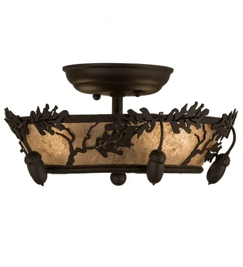 The Meyda Tiffany - Oak Leaf & Acorn by Meyda Lighting - Image 4