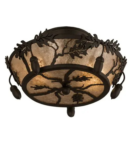 The Meyda Tiffany - Oak Leaf & Acorn by Meyda Lighting - Image 5