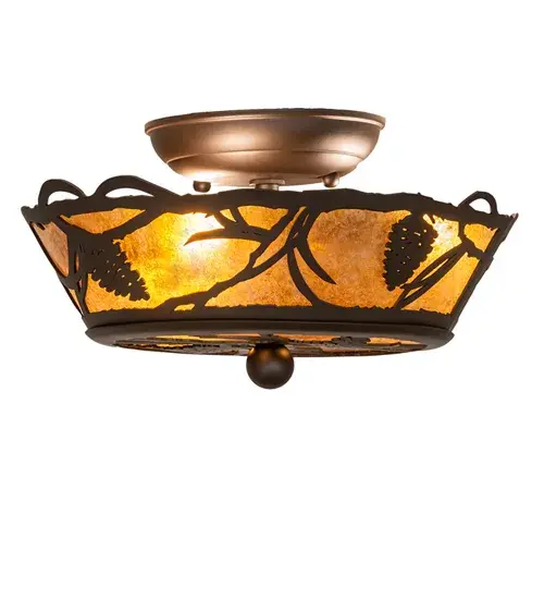 The Meyda Tiffany - Whispering Pines by Meyda Lighting - Image 5