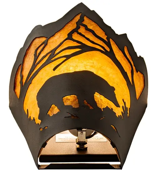 The Bear at Dawn by Meyda Lighting - Image 8