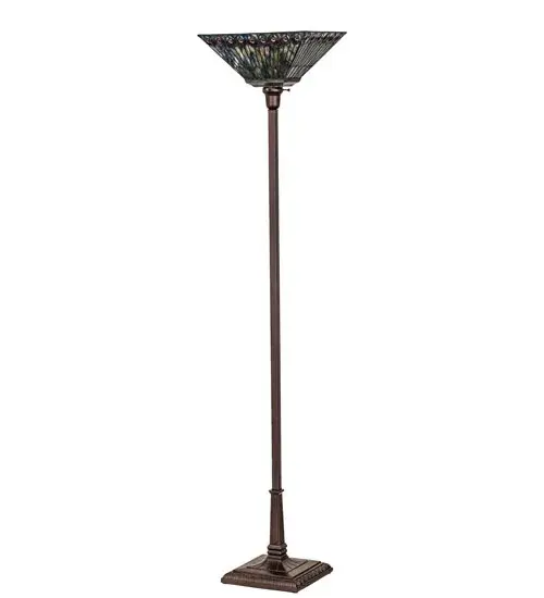 The Tiffany Jeweled Peacock by Meyda Lighting - Image 3