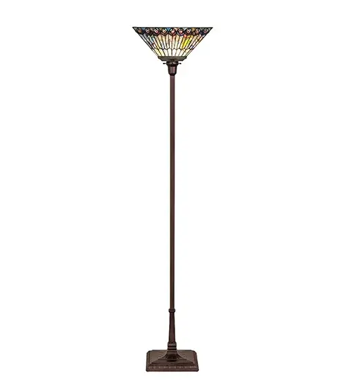 The Tiffany Jeweled Peacock by Meyda Lighting - Image 5