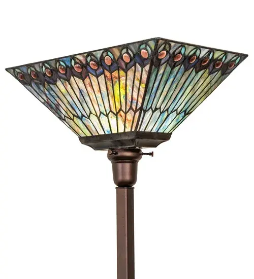 The Tiffany Jeweled Peacock by Meyda Lighting - Image 8