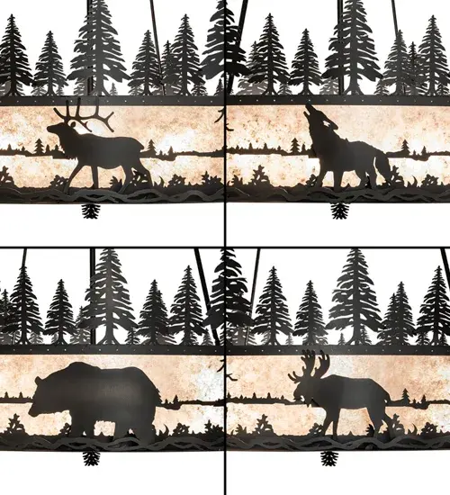 The Wildlife at Dusk by Meyda Lighting - Image 10