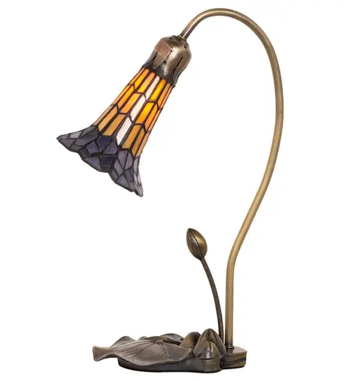 The Meyda Tiffany - Stained Glass Pond Lily by Meyda Lighting - Image 6