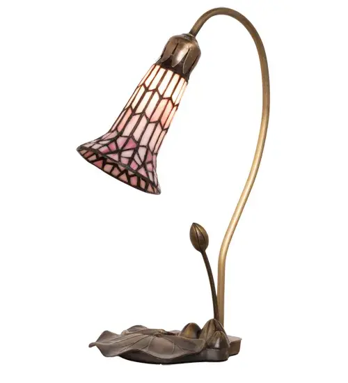 The Meyda Tiffany - Stained Glass Pond Lily by Meyda Lighting - Image 6