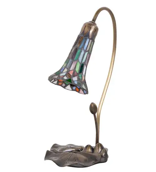 The Meyda Tiffany - Stained Glass Pond Lily by Meyda Lighting - Image 3