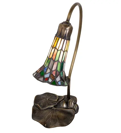 The Meyda Tiffany - Stained Glass Pond Lily by Meyda Lighting - Image 4