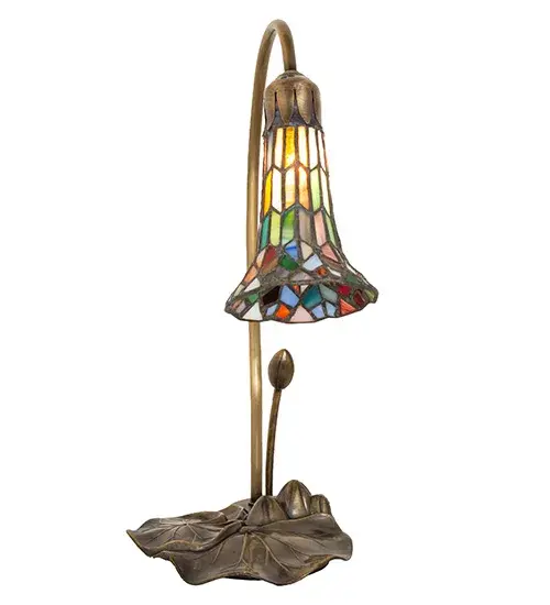 The Meyda Tiffany - Stained Glass Pond Lily by Meyda Lighting - Image 5