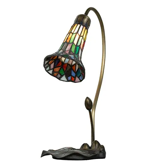 The Meyda Tiffany - Stained Glass Pond Lily by Meyda Lighting - Image 6