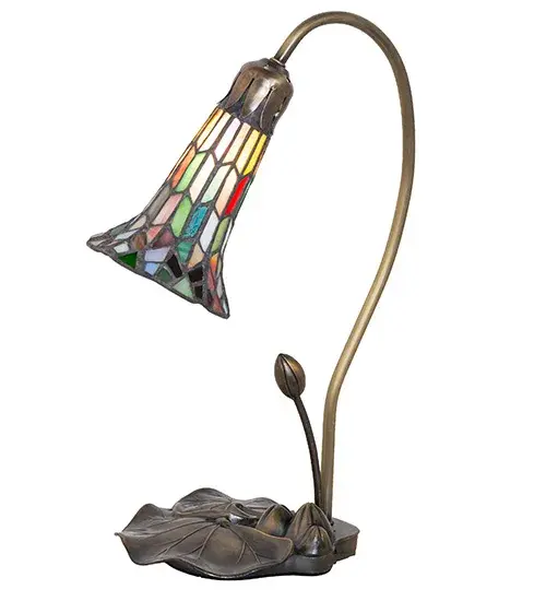 The Meyda Tiffany - Stained Glass Pond Lily by Meyda Lighting - Image 7