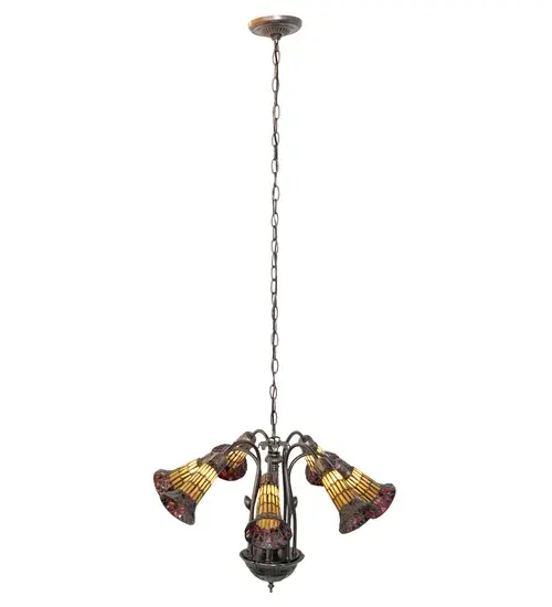 The Meyda Tiffany - Stained Glass Pond Lily by Meyda Lighting - Image 5