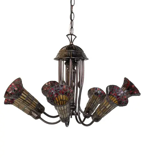 The Stained Glass Pond Lily by Meyda Lighting - Image 3