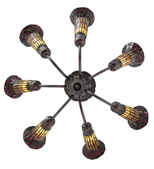 The Stained Glass Pond Lily by Meyda Lighting - Image 7
