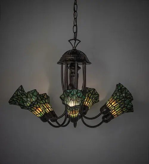 The Stained Glass Pond Lily by Meyda Lighting - Image 1