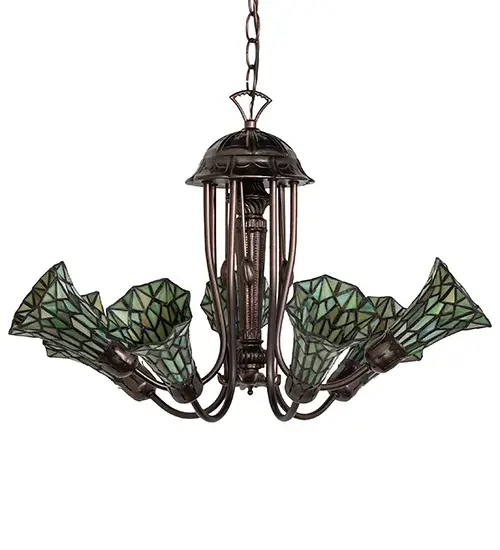 The Stained Glass Pond Lily by Meyda Lighting - Image 3