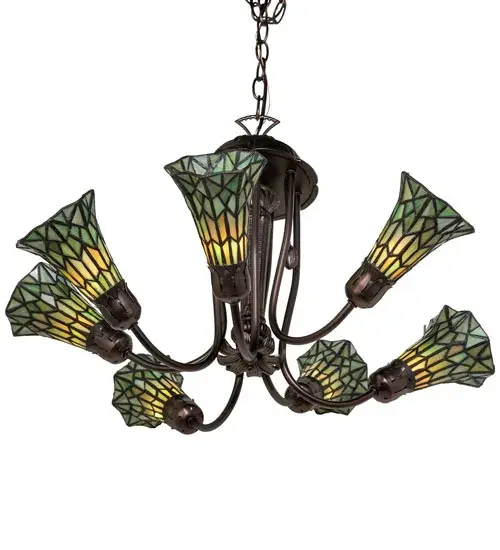 The Stained Glass Pond Lily by Meyda Lighting - Image 6