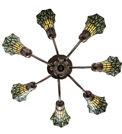 The Stained Glass Pond Lily by Meyda Lighting - Image 7