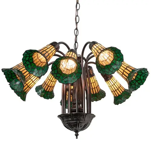 The Stained Glass Pond Lily by Meyda Lighting - Image 6