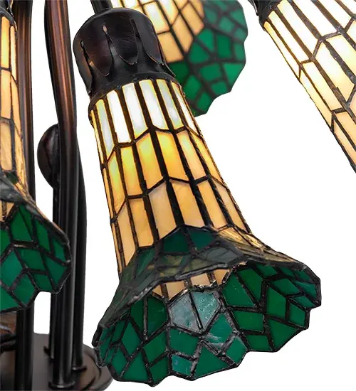 The Stained Glass Pond Lily by Meyda Lighting - Image 8