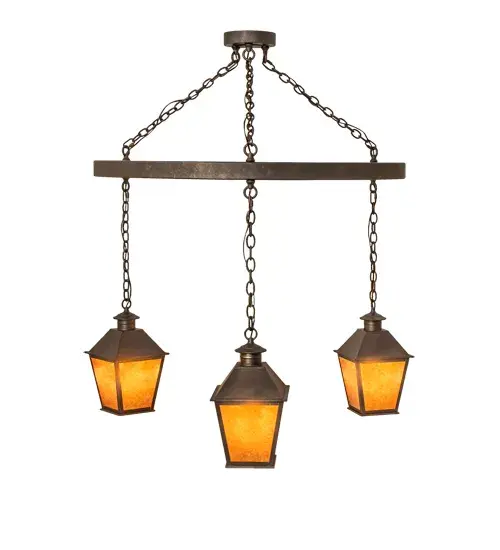 48" Wide Stafford 3 Light Chandelier - Image 5