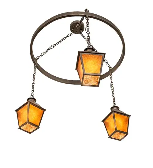 48" Wide Stafford 3 Light Chandelier - Image 6