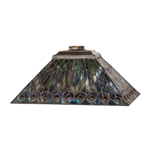 The Tiffany Jeweled Peacock by Meyda Lighting - Image 3