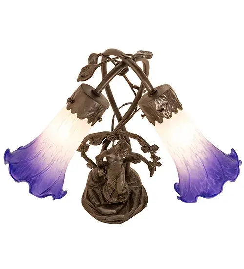 The Blue/White Pond Lily by Meyda Lighting - Image 4