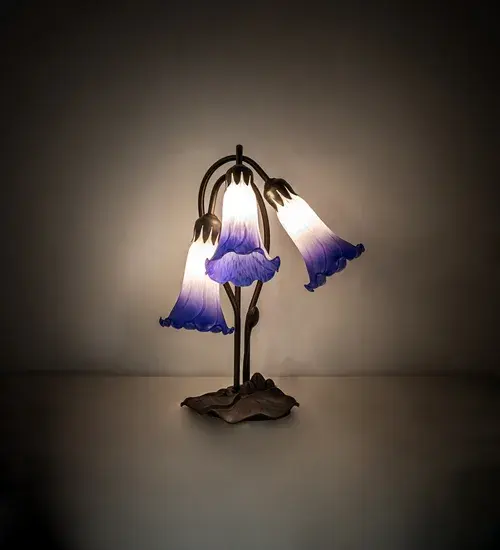 The Blue/White Pond Lily by Meyda Lighting - Image 1