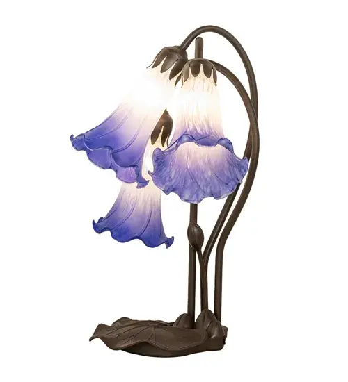 The Blue/White Pond Lily by Meyda Lighting - Image 6