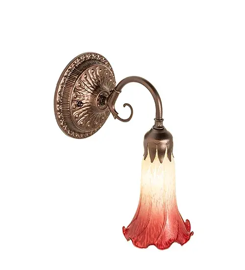 The Seafoam/Cranberry Pond Lily by Meyda Lighting - Image 4