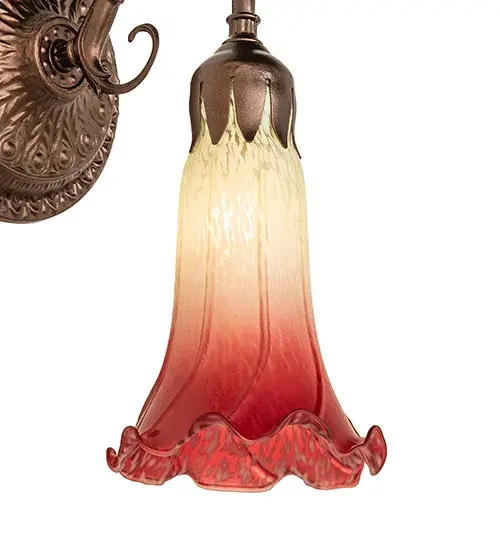 The Seafoam/Cranberry Pond Lily by Meyda Lighting - Image 5
